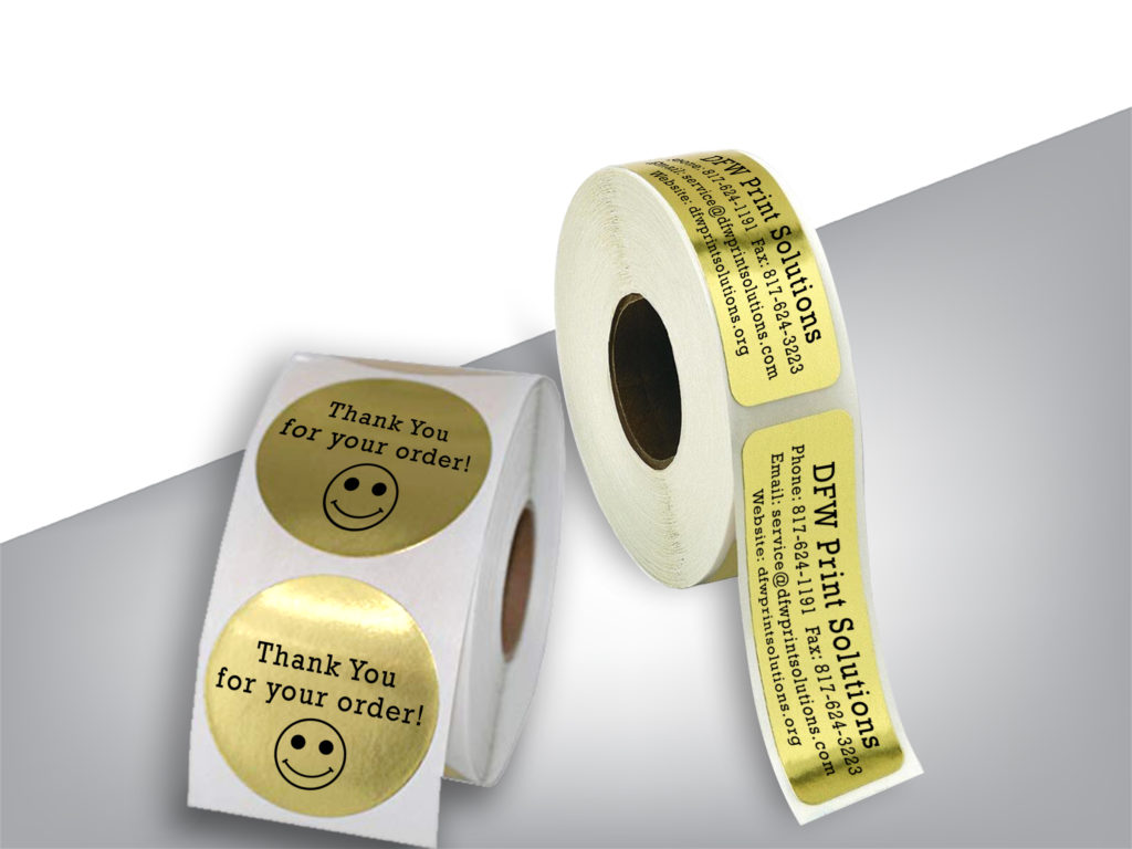 Foil Label DFW Print Solutions