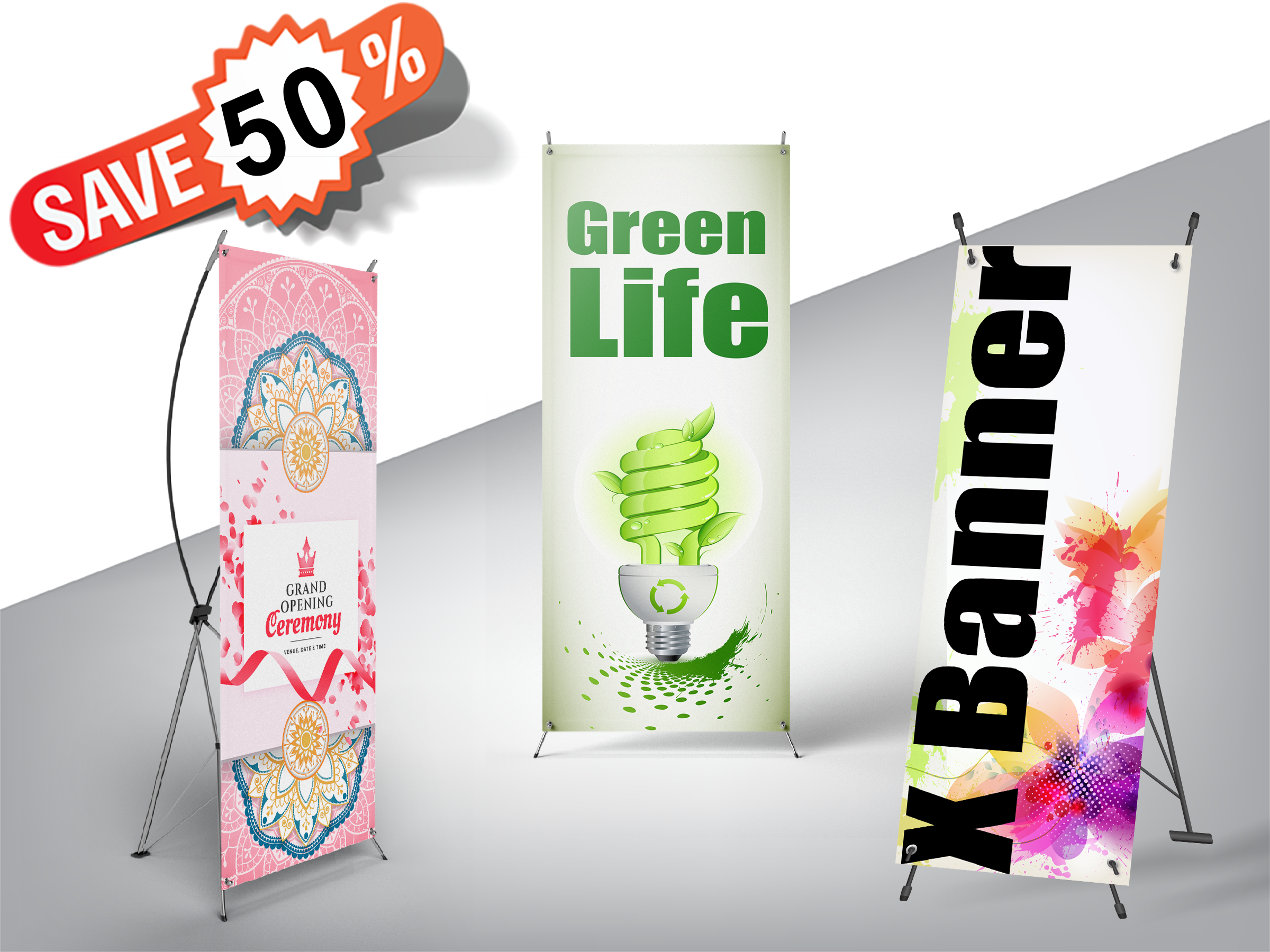 Collapsible Banner Printing